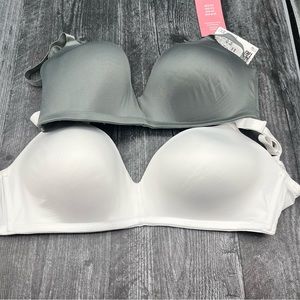 H&M padded wireless bras - 2 pack - New